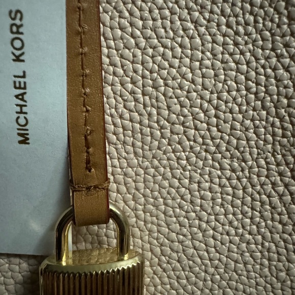 Michael Kors Pebbled Leather Satchel - Picture 3 of 13